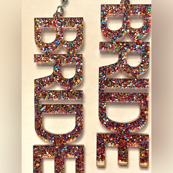 2/$10 BRIDE earrings! - Picture 2 of 2